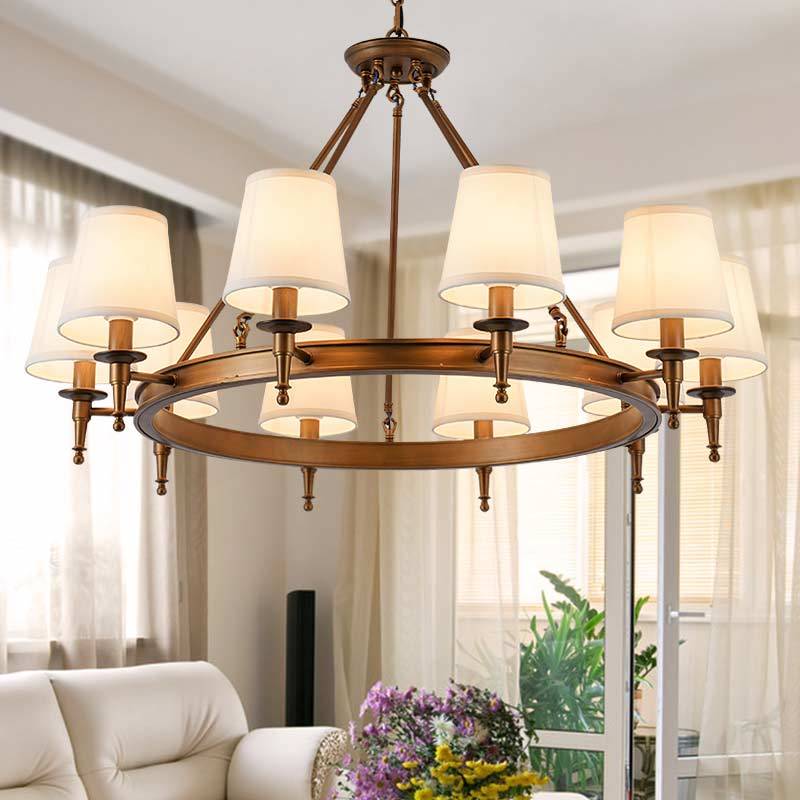 Jorrenoria Fabric Chandelier-Moonnatur