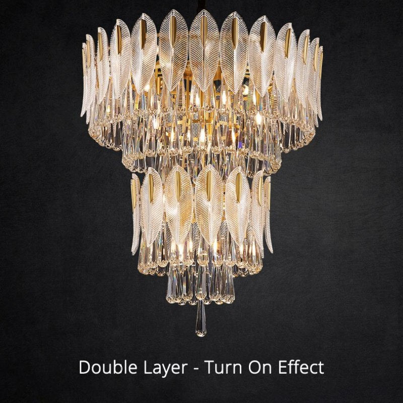 Brevenenis Crystal Chandelier-Moonnatur