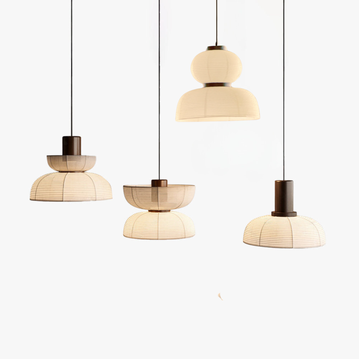 Wenrelina Fabric Pendant Light-Moonnatur