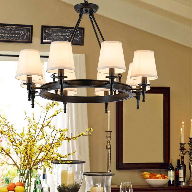 Jorrenoria Fabric Chandelier-Moonnatur