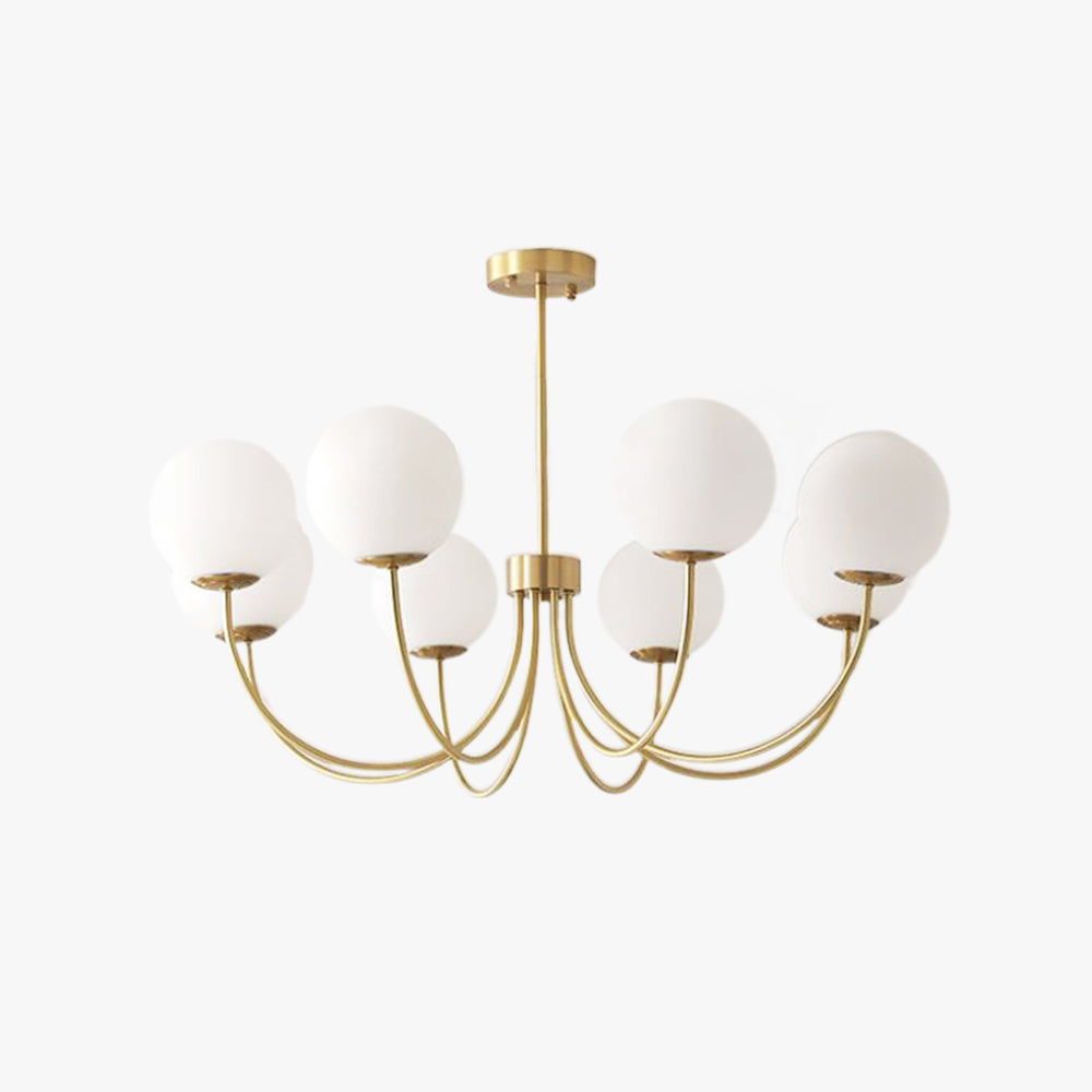 Nethenenelle Glass Chandelier-Moonnatur