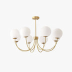 Nethenenelle Glass Chandelier-Moonnatur