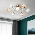 Orenenora Glass Ceiling Light-Moonnatur