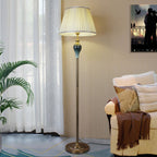 Merrenelis Fabric Floor Lamp-Moonnatur