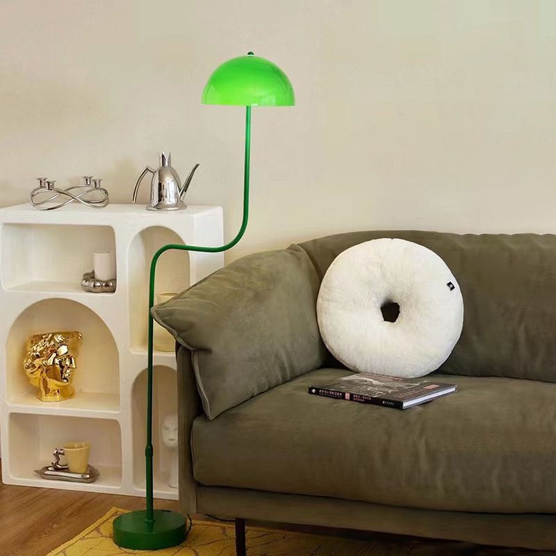 Urenden Glass Floor Lamp-Moonnatur