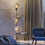 Wardenena Glass Floor Lamp-Moonnatur
