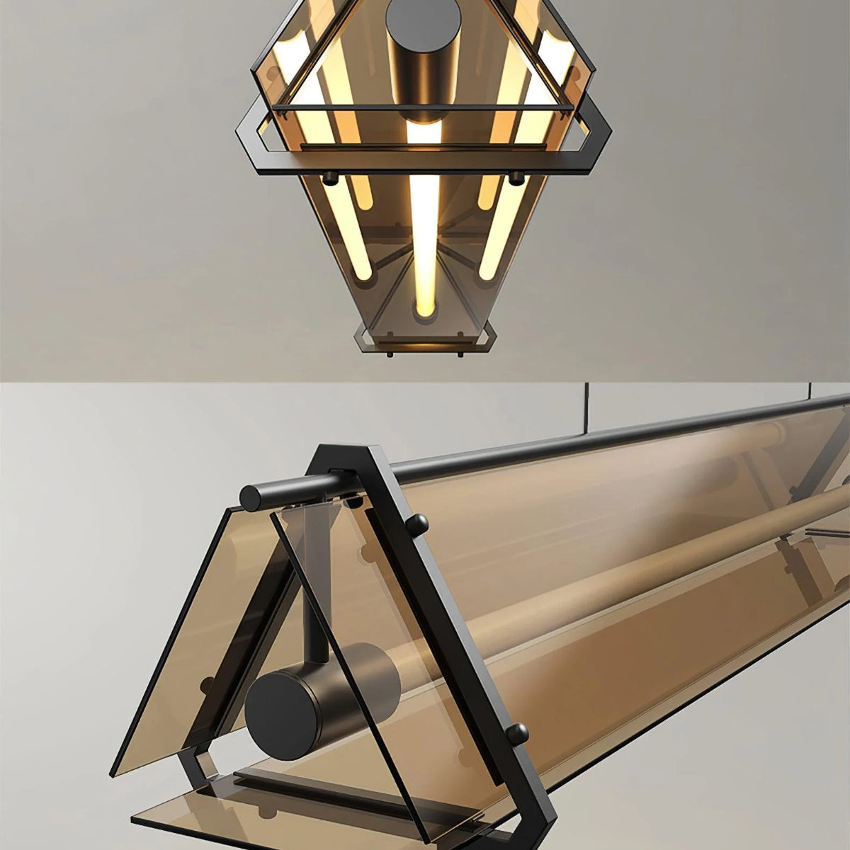 Yarrelina Glass Pendant Light-Moonnatur