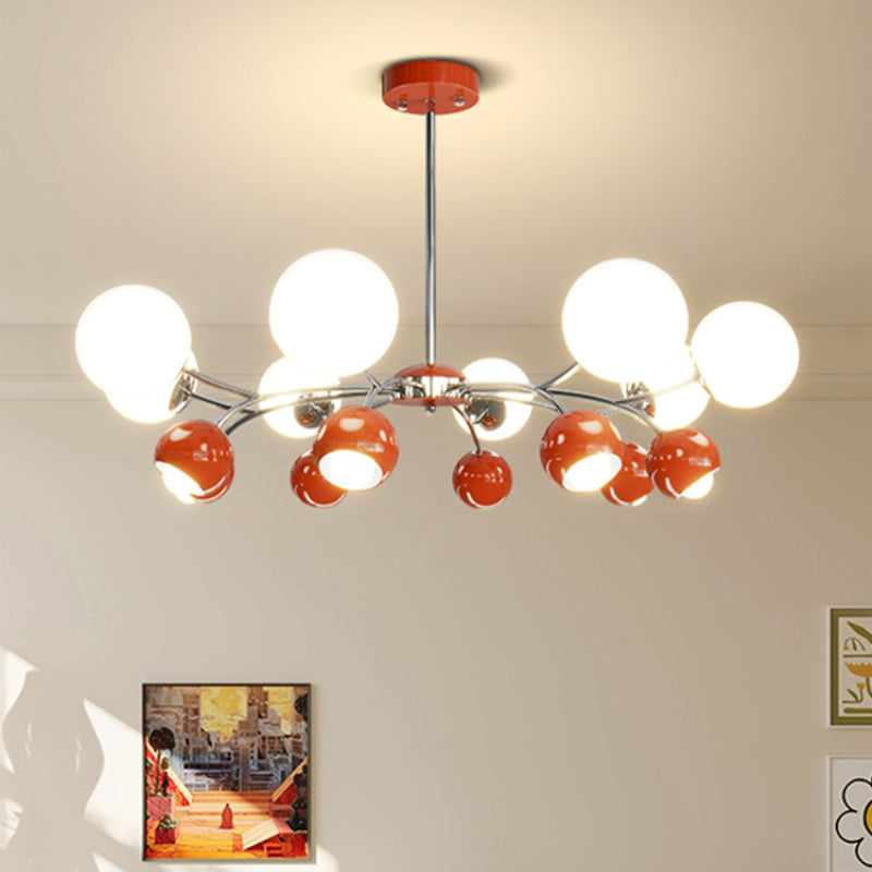 Merrenwyn Glass Chandelier-Moonnatur