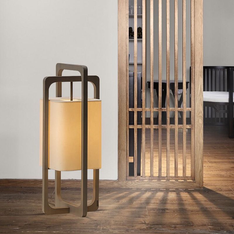 Farnelwick Fabric Floor Lamp-Moonnatur