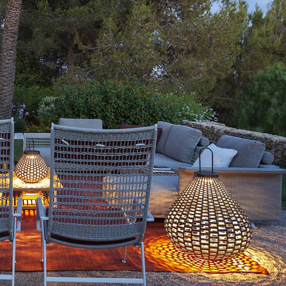Langrenorie Fibre Floor Lamp-Moonnatur