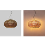 Lovenora Bamboo Pendant Light-Moonnatur
