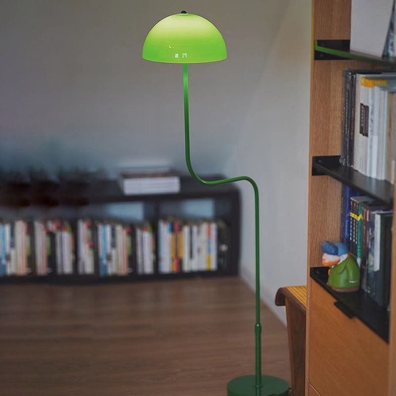 Urenden Glass Floor Lamp-Moonnatur
