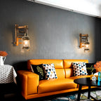 Whiteneth Pine Wood Wall Light-Moonnatur