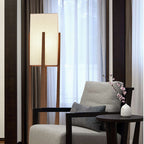 Veyrenaria Fabric Floor Lamp-Moonnatur