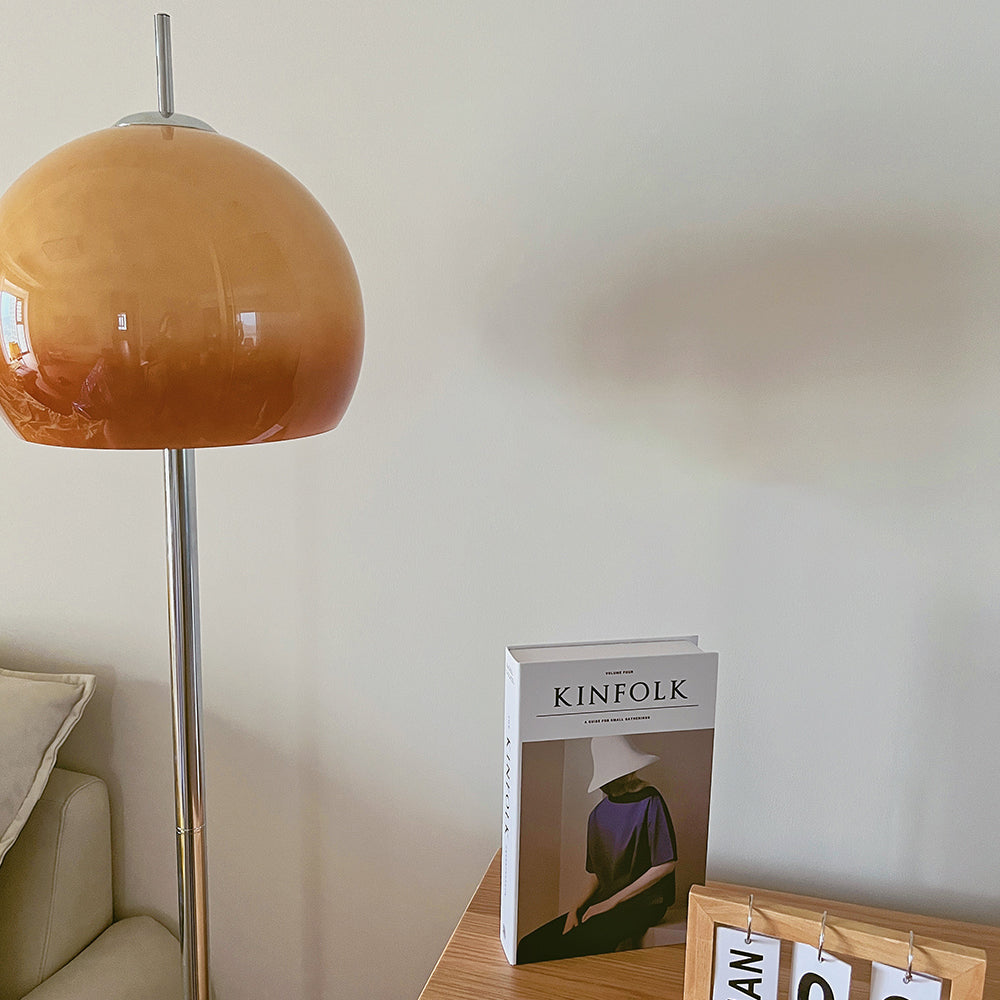 Merreneris Glass Floor Lamp-Moonnatur
