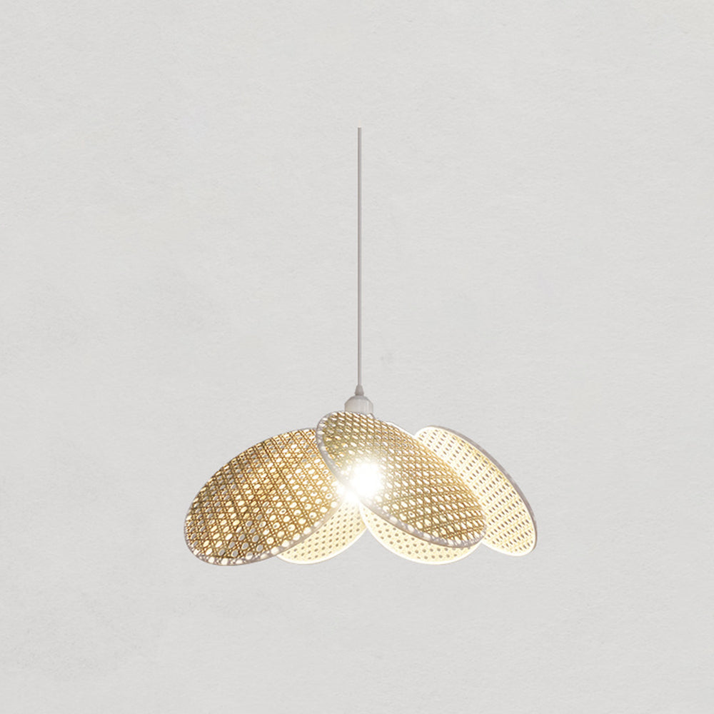 Norrelvale Rattan Pendant Light-Moonnatur
