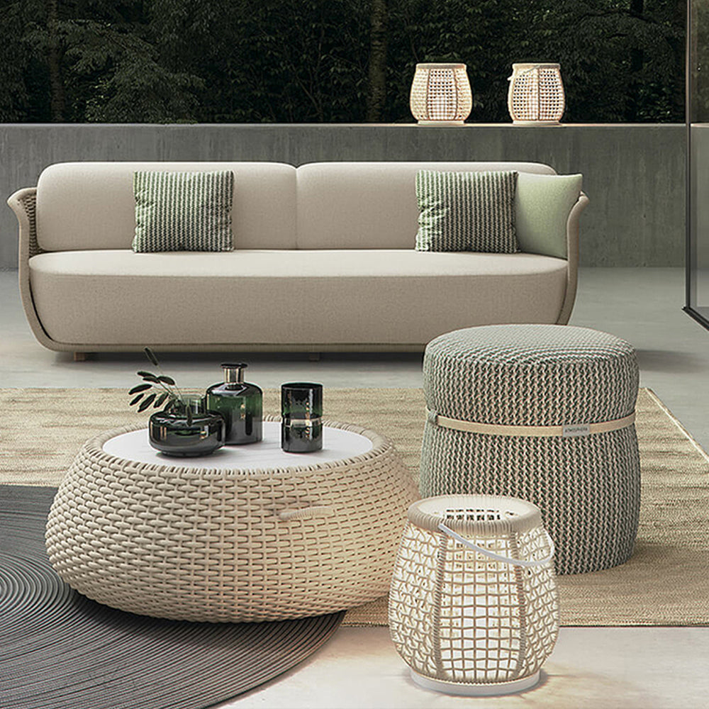 Kilvenonna Twine Floor Lamp-Moonnatur