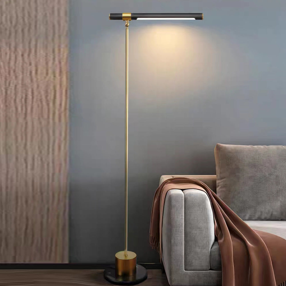 Ashenina Wood Floor Lamp-Moonnatur
