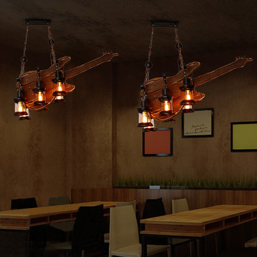 Urenwren Pine Wood Pendant Light-Moonnatur