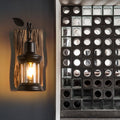 Wardenenna Pine Wood Wall Light-Moonnatur
