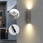 Cindelvale Cement Wall Light-Moonnatur