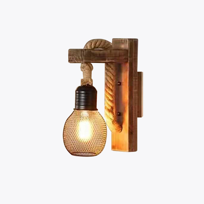 Renverfern Wood Wall Light-Moonnatur