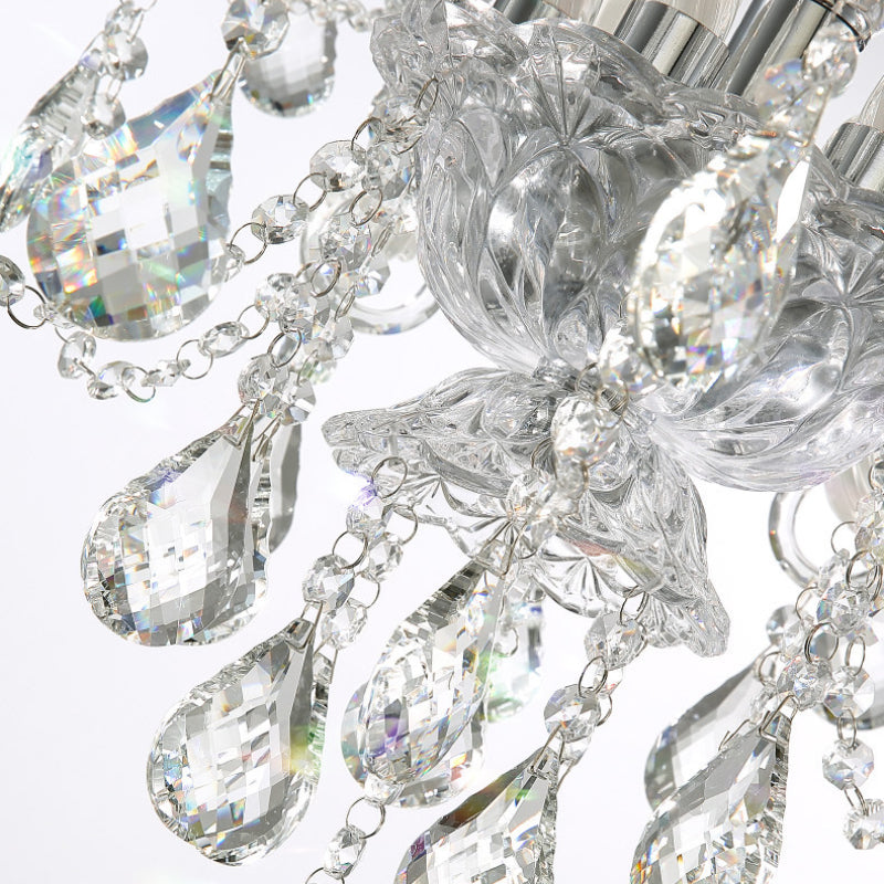 Lathenaria Crystal Chandelier-Moonnatur
