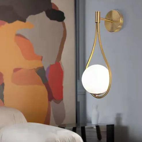 Sardenford Metal Wall Light-Moonnatur
