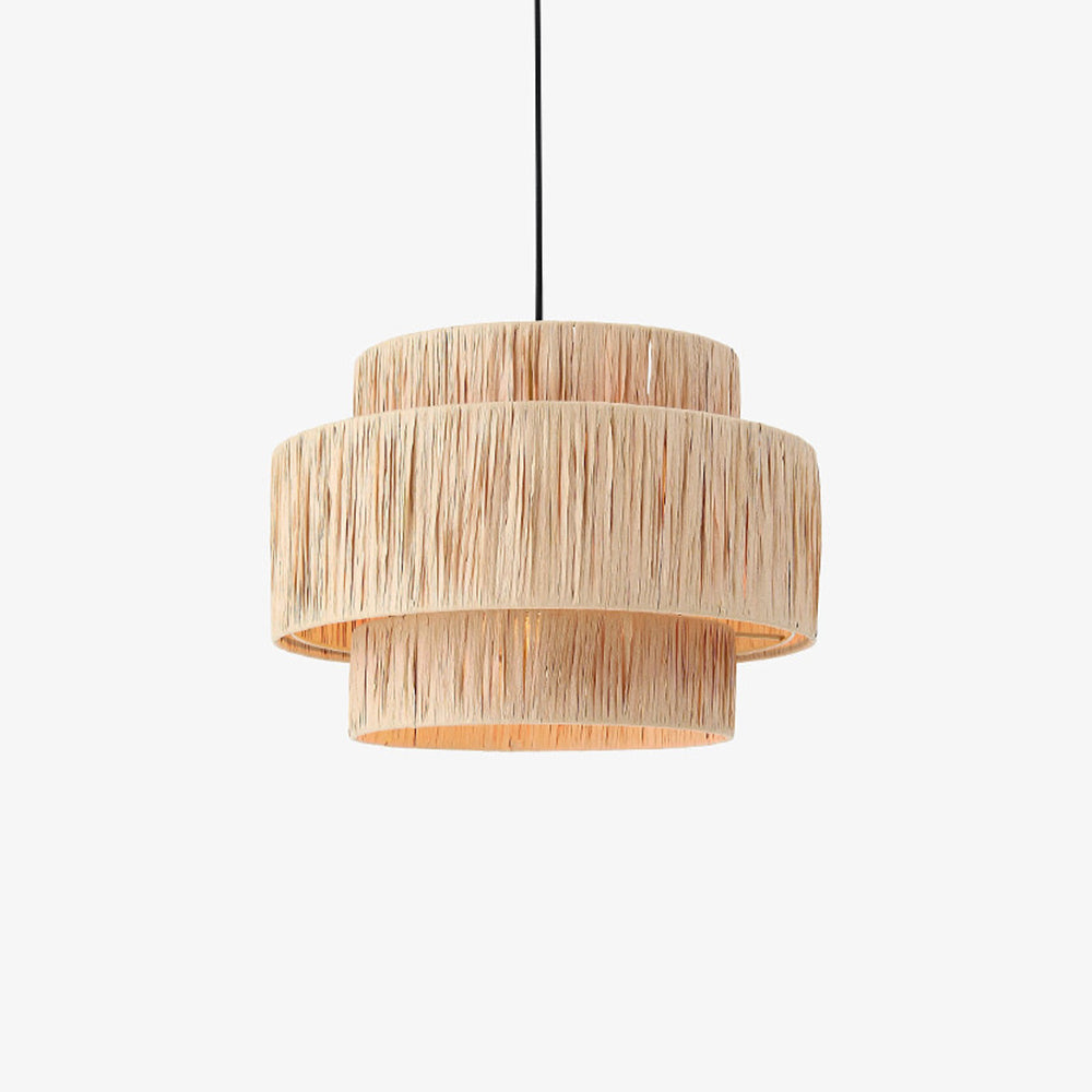 Hildenaria Rattan Pendant Light-Moonnatur