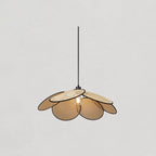 Norrelvale Rattan Pendant Light-Moonnatur