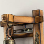 Whiteneth Pine Wood Wall Light-Moonnatur