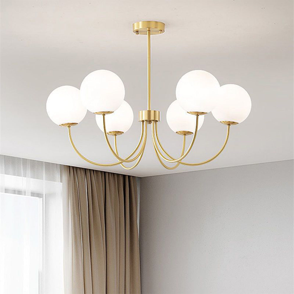 Nethenenelle Glass Chandelier-Moonnatur