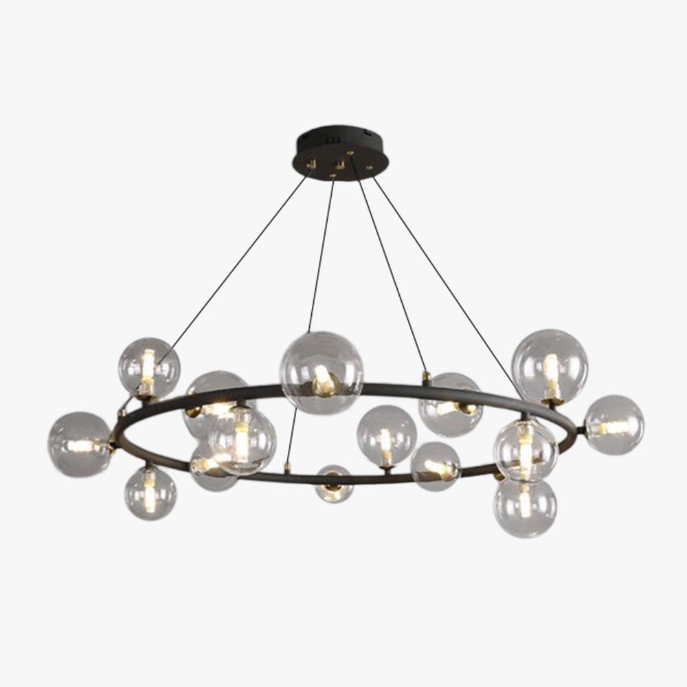 Nardenora Glass Chandelier-Moonnatur