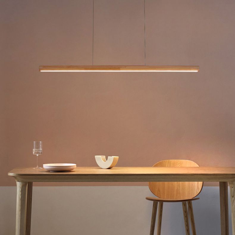 Hildenina Wood Pendant Light-Moonnatur