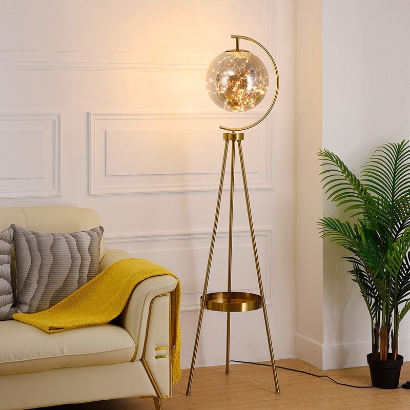Keldelelia Metal Floor Lamp-Moonnatur