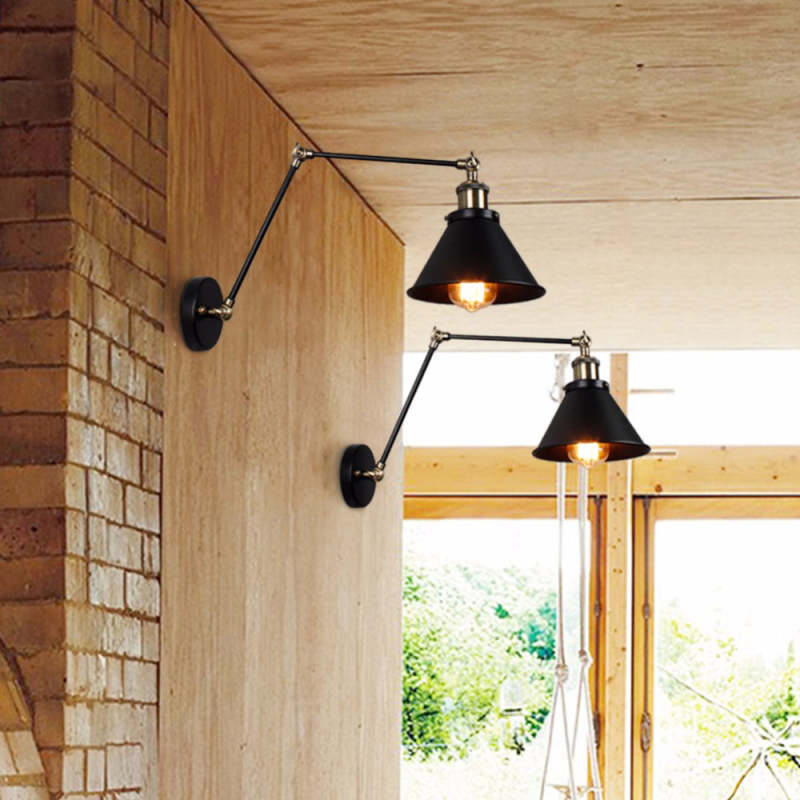 Erlenfield Metal Wall Light-Moonnatur