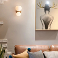 Ambelash Glass Wall Light-Moonnatur