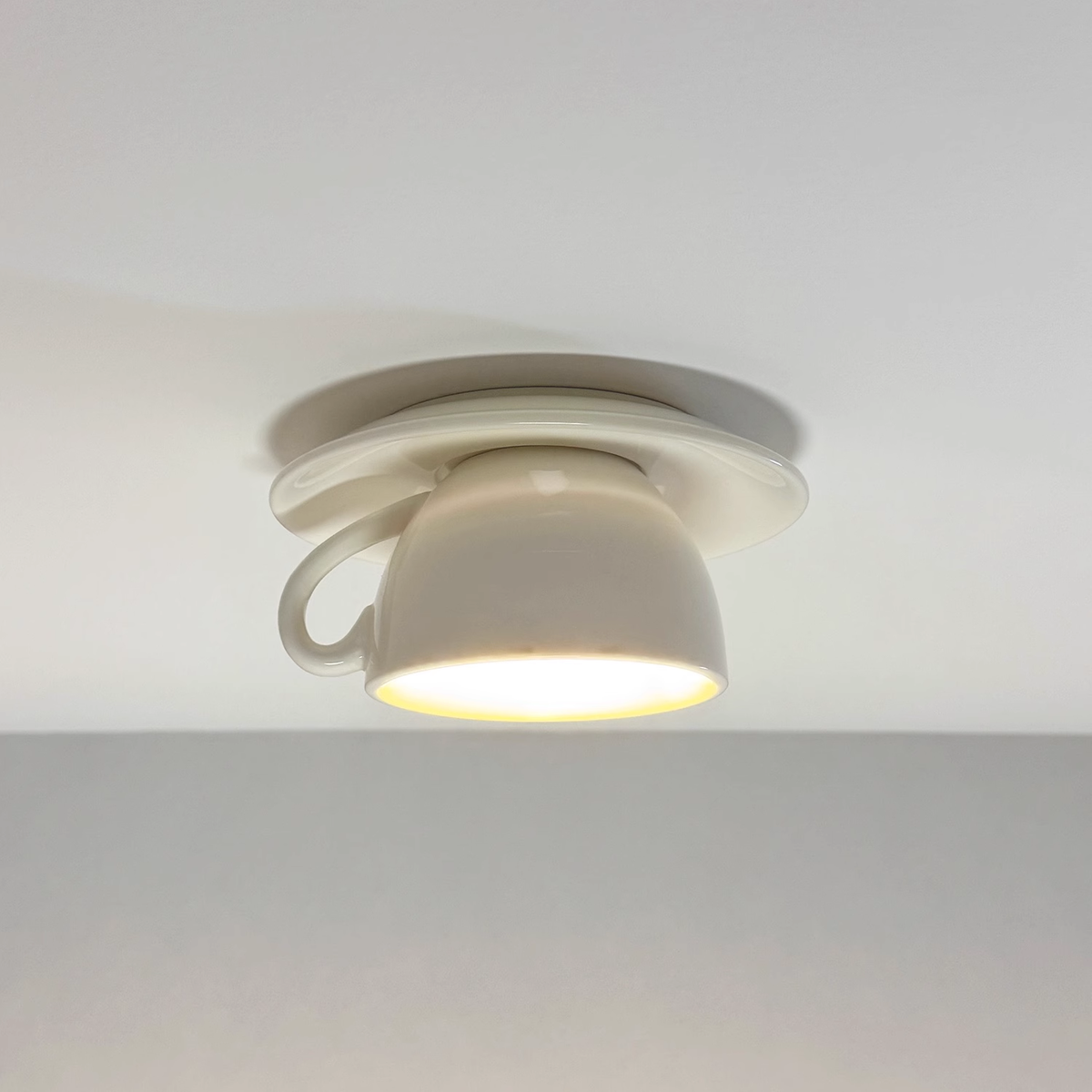 Laderelle Ceramic Ceiling Light-Moonnatur