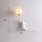 Morrelhaven Resin Wall Light-Moonnatur
