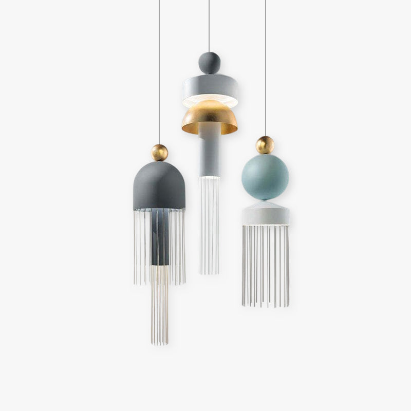 Jardeniel Metal Pendant Light-Moonnatur