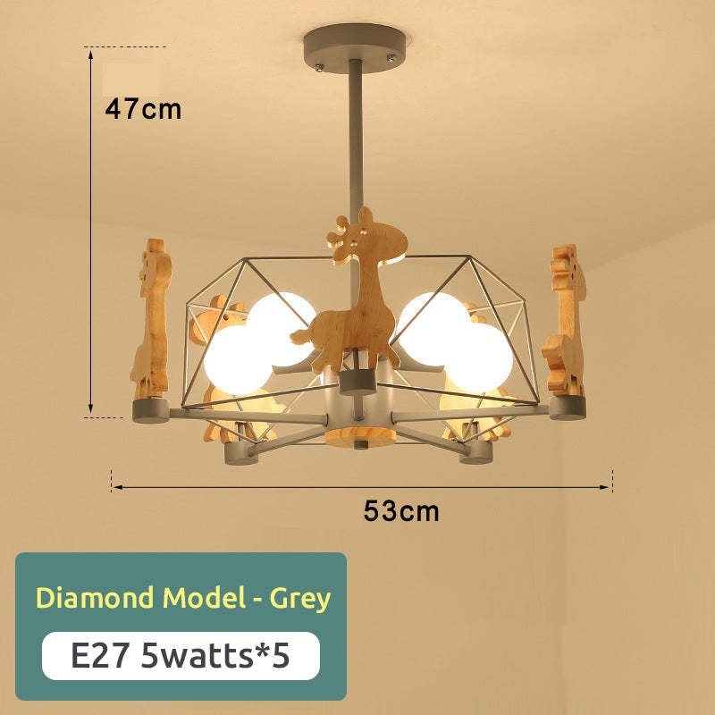 Ferrowhill Wood Ceiling Light-Moonnatur