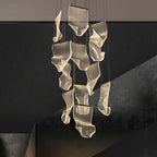 Keldelwren Acrylic Chandelier-Moonnatur