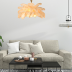Dorrenwick Feather Pendant Light-Moonnatur