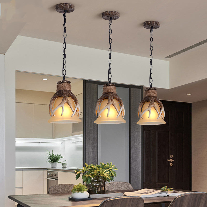 Ferrowhaven Glass Pendant Light-Moonnatur
