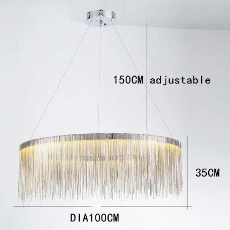 Galdenlark Metal Pendant Light-Moonnatur