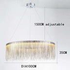 Galdenlark Metal Pendant Light-Moonnatur