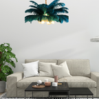 Dorrenwick Feather Pendant Light-Moonnatur