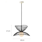 Enverholm Fabric Pendant Light-Moonnatur