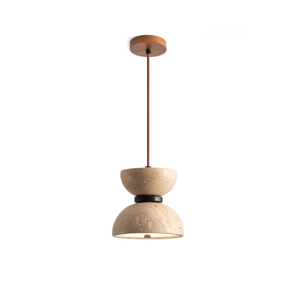 Faldenwyn Travertine Pendant Light-Moonnatur