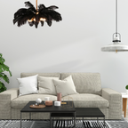 Dorrenwick Feather Pendant Light-Moonnatur